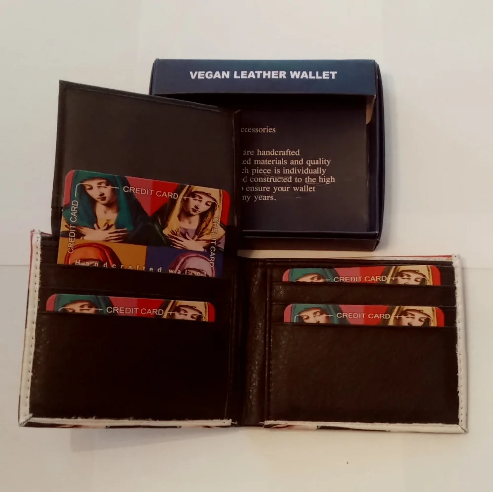 Virgin Mother Mary Wallet and Box GOD Jesus Christ